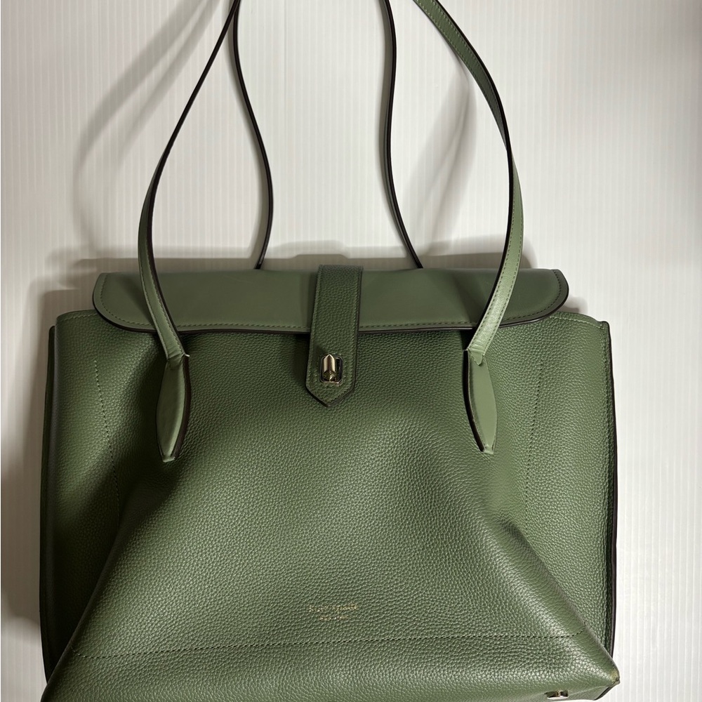 Kate Spade Green large essential work tote